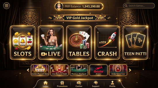 Main screen of 3K Club Game casino page for PK players