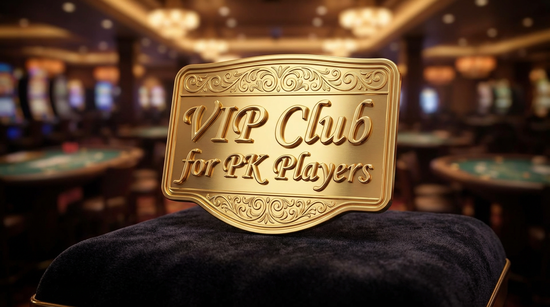 Main screen of 3K Club Game vip page for PK players